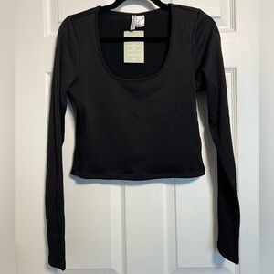 NWT H&M Jersey Crop Top